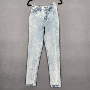 Vintage Georges Marciano Guess Jeans Womens 28 Acid Wash High Rise Tapered 80s